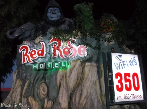 RED ROSE HOTEL CHIANG RAI: KESERINGAN NGINEP DI HOTEL ESEK-ESEK, MUSIBAH ATO ANUGRAH ??