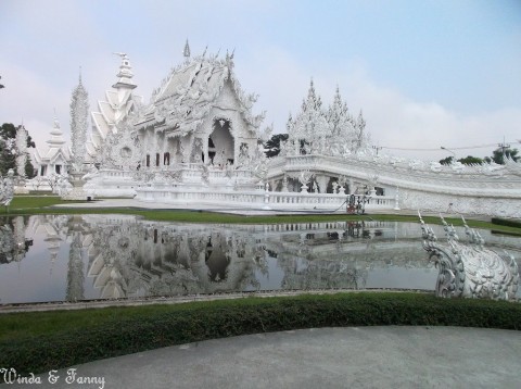 WISATA THAILAND: WHITE TEMPLE, SI PUTIH CANTIK YANG ELEGAN DI CHIANG RAI YANG MENAWAN