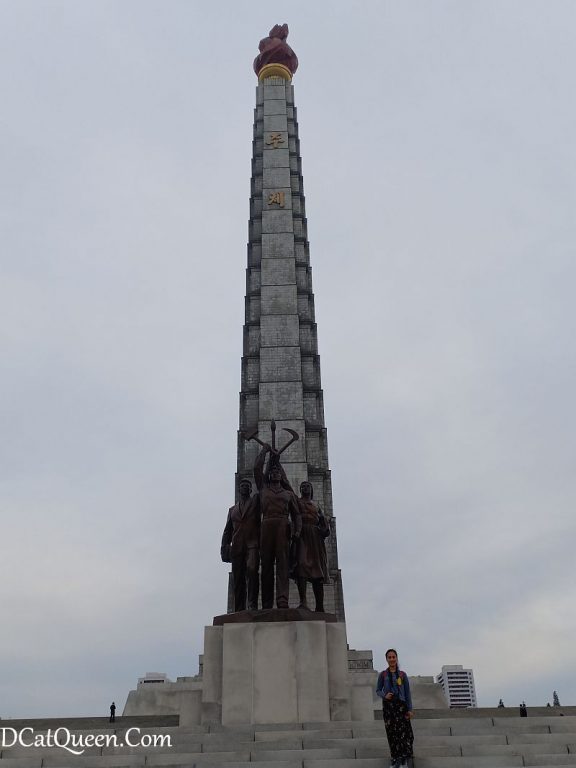korea utara, kim il sung statue, wisata korea utara