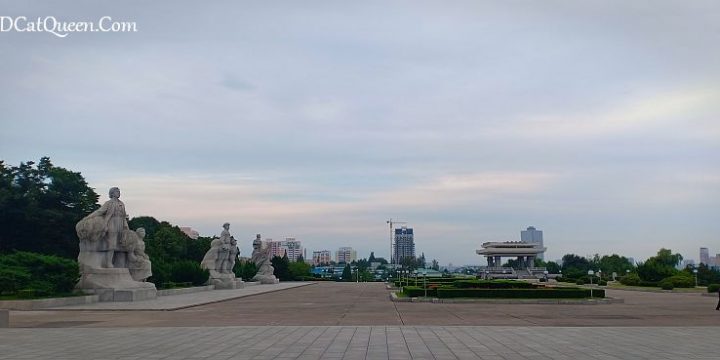 korea utara, kim il sung statue, wisata korea utara