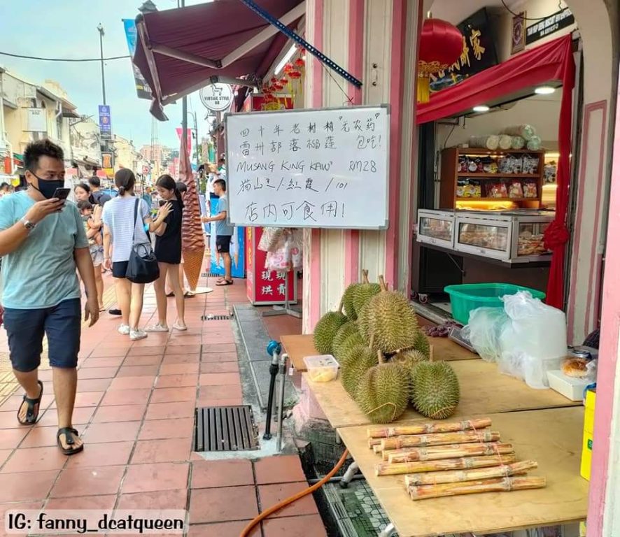 durian lokal malaysia