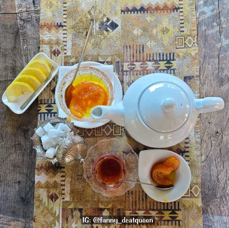 tempat minum teh estetik di azerbaijan