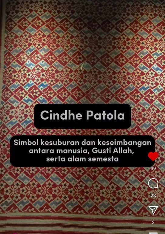 batik untuk anak perempuan haid pertama