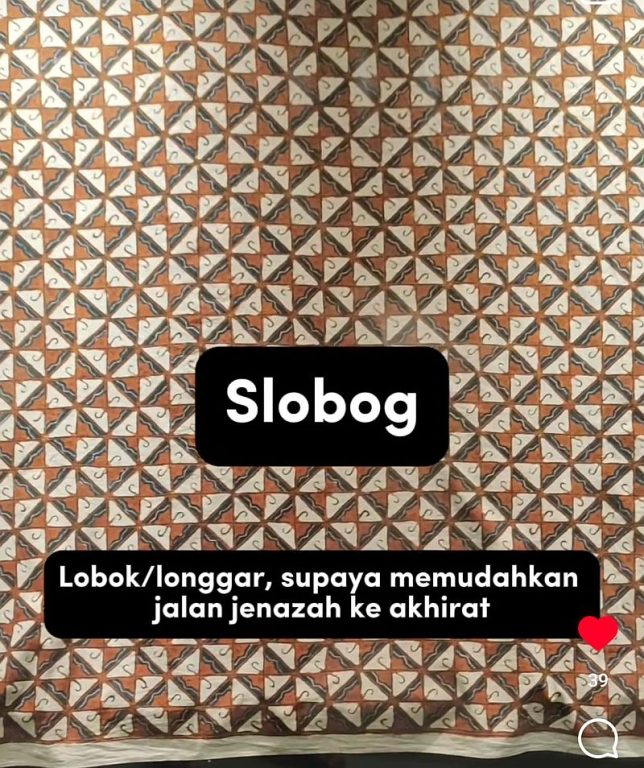 batik untuk kematian