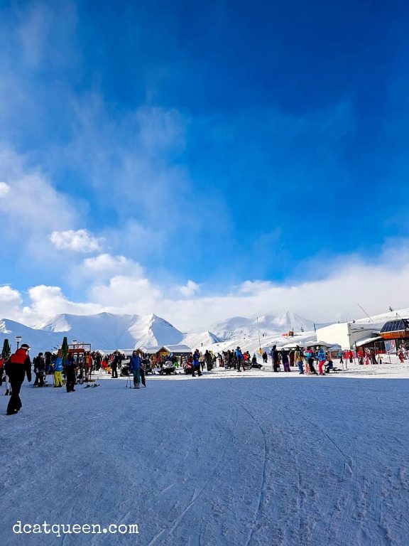 tempat main ski di georgia