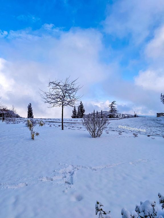 tempat cantik bersalju di georgia