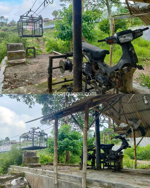 kereta gantung ekstreme di indonesia