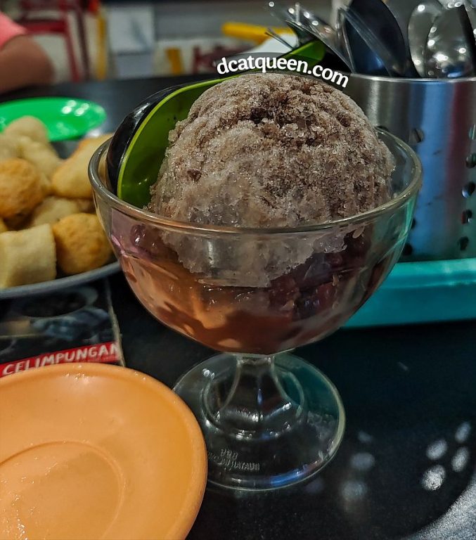 rasa minuman es kacang merah