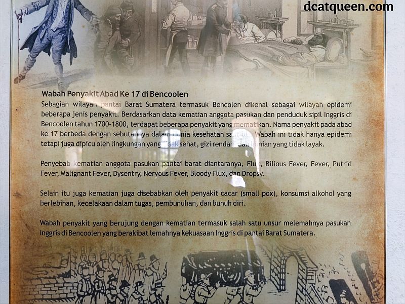 sejarah benteng di bengkulu