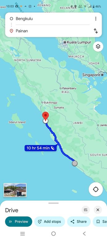 road trip sumatera