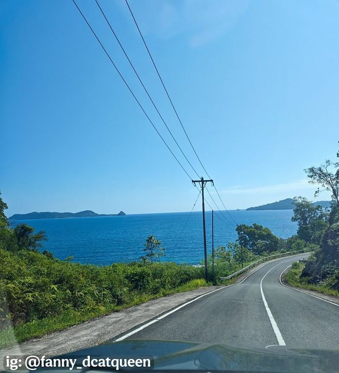 tempat wisata cantik duplikat raja ampat