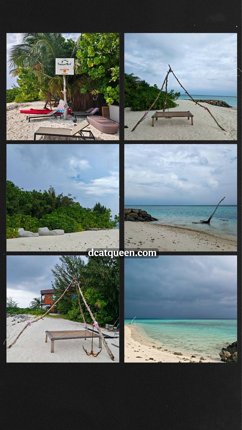hotel dengan private beach di maldives