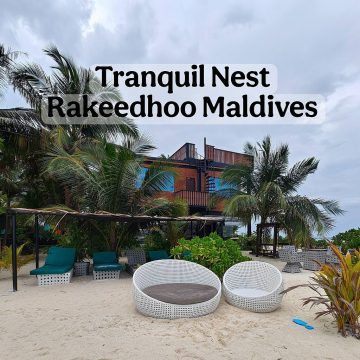 MENIKMATI 2 MALAM SUPER BERKESAN DI TRANQUIL NEST, RAKEDHOO ISLAND MALDIVES