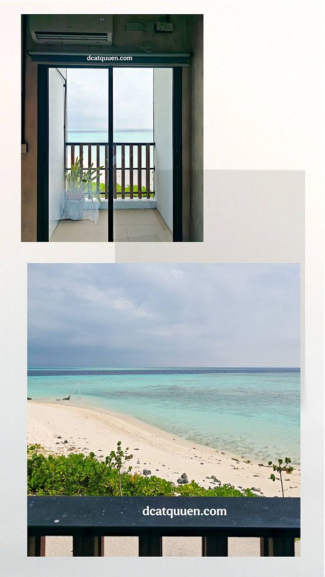 hotel menghadap laut di maldives