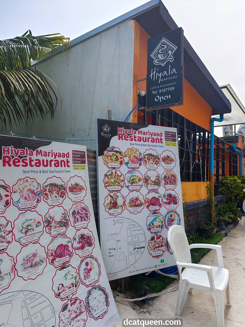 tempat makan enak di maafushi maldives