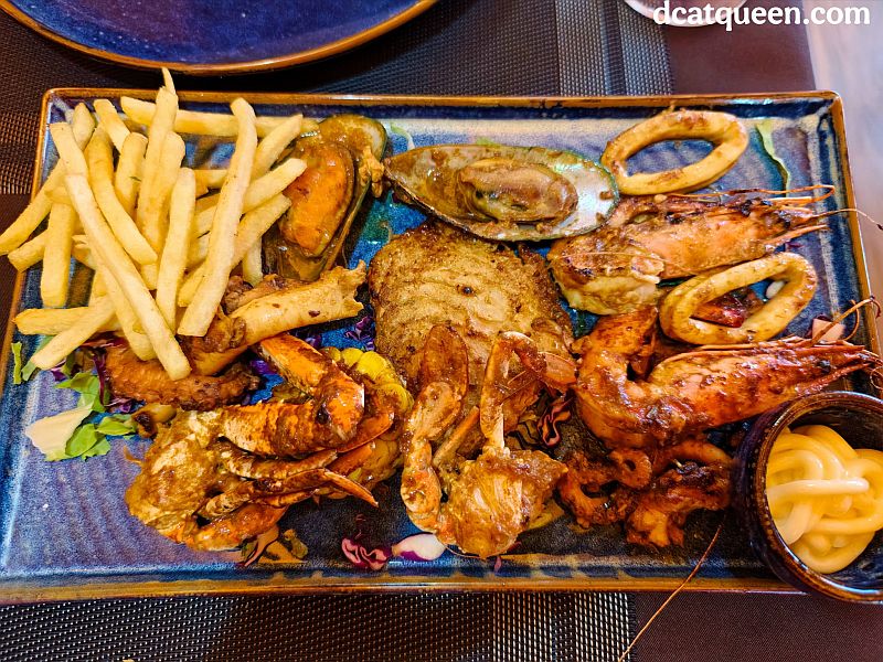 seafood enak di maafushi