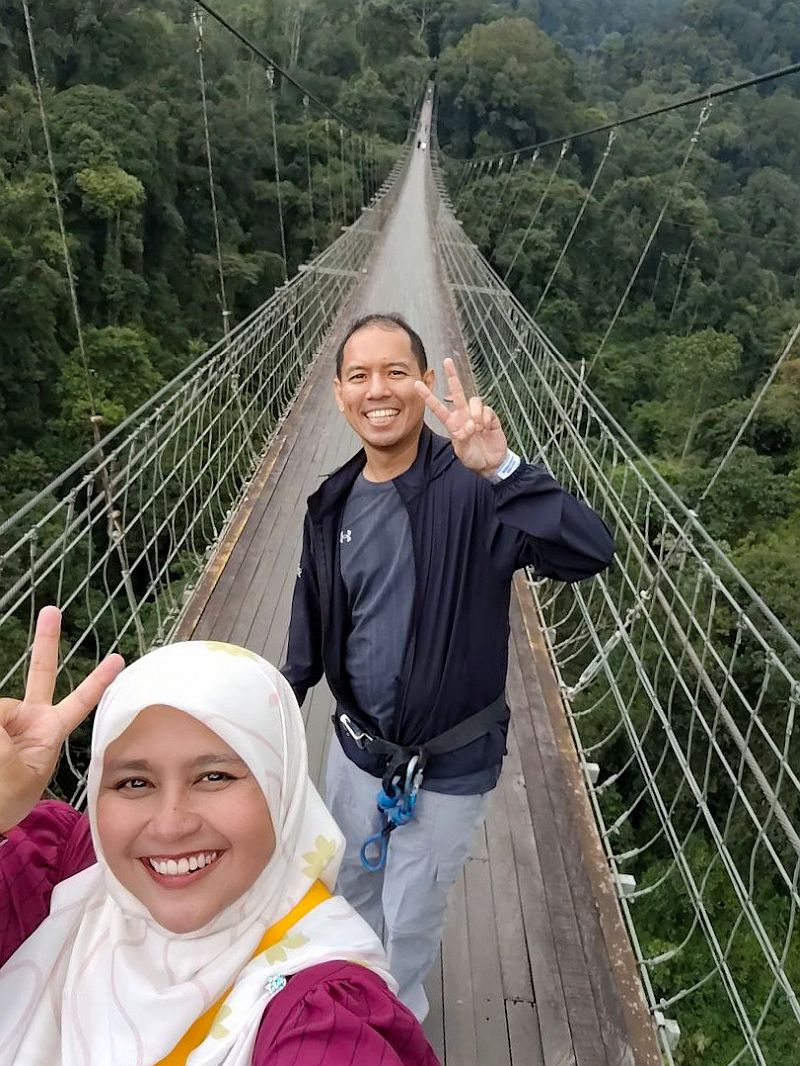 jembatan gantung terpanjang asia tenggara