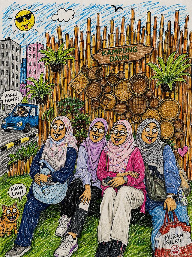 karikatur foto