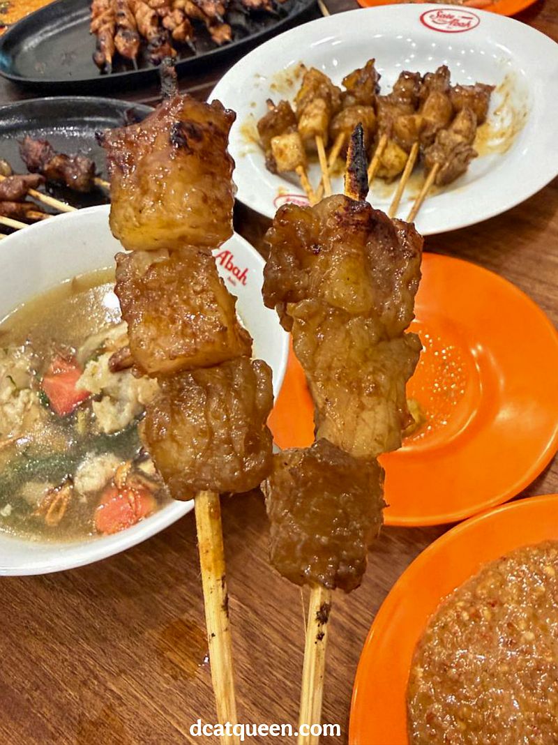 sate enak di bandung