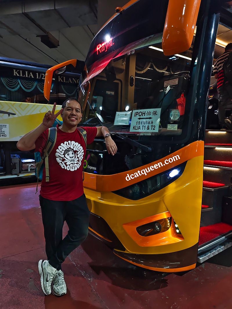 rekomendasi transport nyaman ke ipoh
