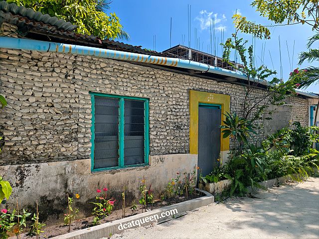 rumah warga di maldives