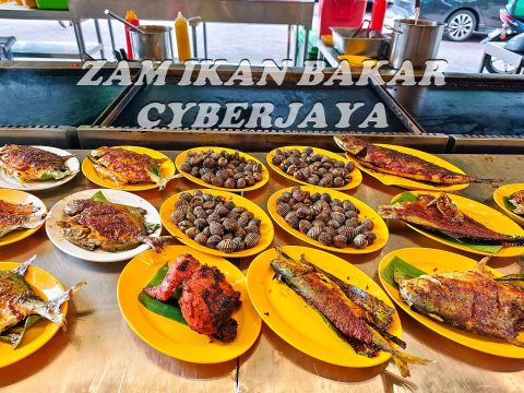 MENIKMATI CENCARU DAN CUMI DI ZAM IKAN BAKAR CYBERJAYA
